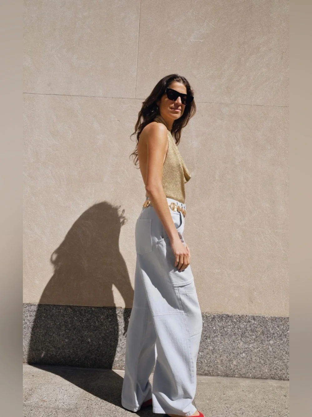 Zara ZW Collection Cargio Pants